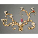 GILTMETAL TOLE SCONCE