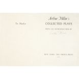 ARTHUR MILLER SIGNED MOCK-UP TITLE PAGE