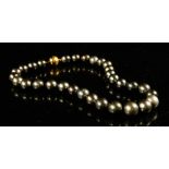 Black South Sea Pearl Necklace