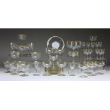 Collection of Crystal Stemware