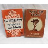 I J SINGER: EAST OF EDEN, trans Maurice Samuel, L, 1939 1st edn, orig cl gt d/w + CHRISTO REY