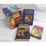 J K ROWLING: 11 titles: HARRY POTTER AND THE PRISONER OF AZKABAN, 1999 1st edn, 2nd impress, orig