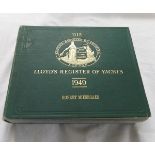 LLOYDS REGISTER OF YACHTS 1949, 1st edn, with two supplements loosely laid in