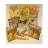 RUPERT ADVENTURE SERIES, [1957, 1962], Nos 31, 47 (2 copies), orig pict wraps + ENID BLYTON: NEW BIG