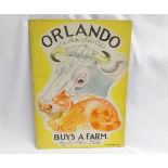 KATHLEEN HALE: ORLANDO (THE MARMALADE CAT) BUYS A FARM, L, Country Life 1942, orig pict wraps