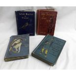 G A HENTY: 4 titles: BERIC THE BRITON, A STORY OF THE ROMAN INVASION, circa 1893, 32 pp ads at