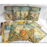 RUPERT ADVENTURE SERIES, [1948-1954], nos 1-20, each orig pict wraps (20)