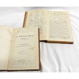 CHARLES DICKENS: ALL THE YEAR ROUND, A WEEKLY JOURNAL, L, April 1859-August 1863, 9 bnd vols, unif