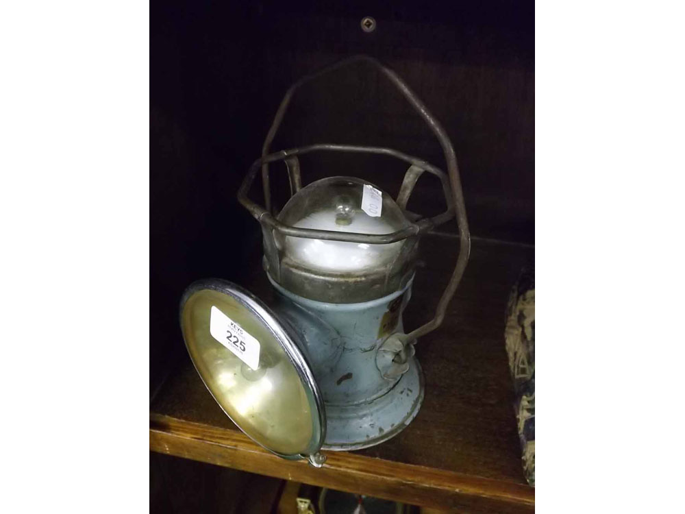 Vintage Pifco portable lantern, 9" high