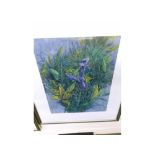 ALAN PENTON, SIGNED LOWER RIGHT, WATERCOLOUR, "Lilies and Irises", 17" x 13"