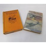 W E JOHNS, 2 TITLES: BIGGLES DEFIES THE SWASTIKA, 1941, 1st edition "thin" issue, original cloth,