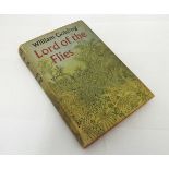 WILLIAM GOLDING: LORD OF THE FLIES, London, Faber & Faber Limited, 1954 1st edition, original cloth,