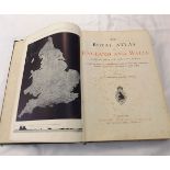 J G BARTHOLOMEW (ED): THE ROYAL ATLAS OF ENGLAND AND WALES REDUCED FROM THE ORDNANCE SURVEY ...,