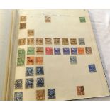 Foreign mint and used collection, in a newspaper cuttings album, including USA, Hawaii, Russia,