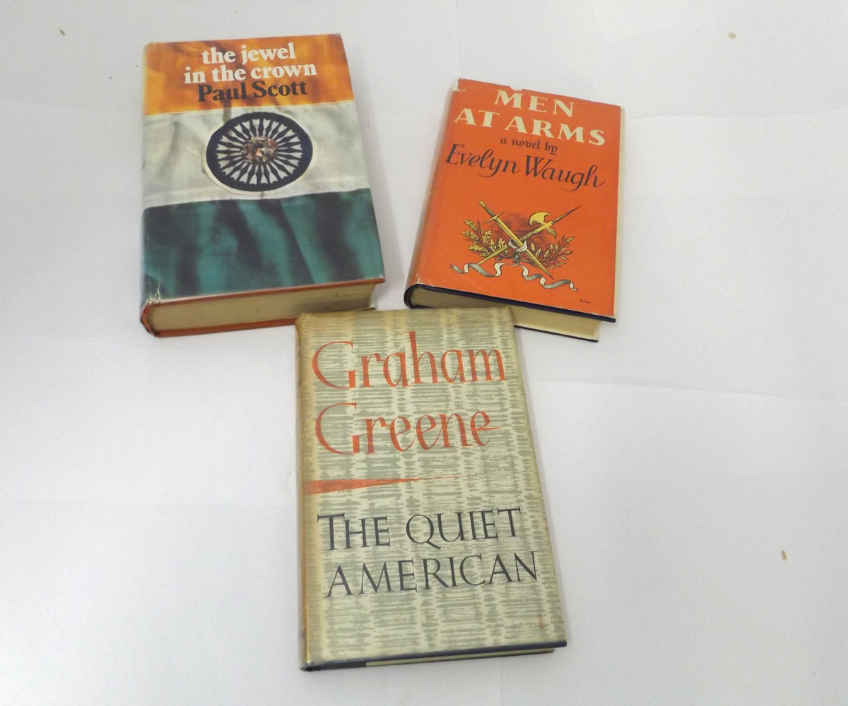 GRAHAM GREENE: THE QUIET AMERICAN, 1955 1st edition, original cloth gilt, dust wrapper, plus
