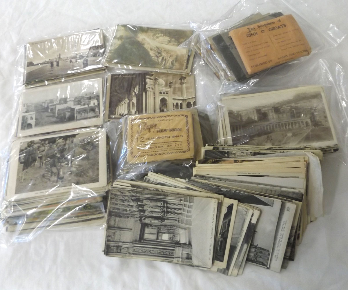 Packet containing large quantity of assorted postcards including Japan (20), Norfolk Broads (40),
