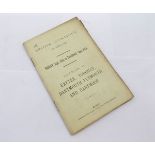 COVER TITLE: BRITISH ASSOCIATION BRISTOL 1898 FRIDAY SEPTEMBER 16TH TO TUESDAY SEPTEMBER 20TH
