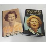 MARGARET THATCHER, 2 TITLES: THE DOWNING STREET YEARS, THE PATH TO POWER, 1993, 1995, 1st edition,
