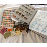 GB mint and used collection, in two stock books, plus a few foreign included; together with four