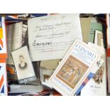 One Box: assorted ephemera