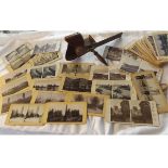 Vintage Stereoscope Viewer with a large quantity of cards