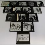 WILL OWEN (1869-1957): A collection of approx 15 original ink drawings on glass slides, including