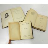HENRY JAMES, 3 TITLES: THE MIDDLE YEARS, London 1917, 1st edition, original cloth gilt;