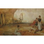 SIR WILLIAM RUSSELL FLINT, signed in pencil to margin, artist's coloured proof