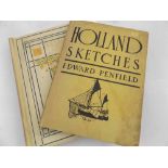 EDWARD PENFIELD: HOLLAND SKETCHES, New York, 1907, collates complete, original cloth + NICO JUNGMAN: