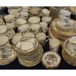 Good quantity 20th century Indian Tree pattern table wares, by various makers, to include Duchess,