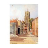 W LESLIE RACKHAM, SIGNED AND DATED 1933 LOWER LEFT, Inscribed "Westlegate Street, Norwich", 10" x 7"