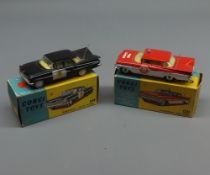 Corgi toys, boxed Chevrolet State Patrol Car No 223 with spring suspension and a boxed Chevrolet