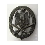 German World War II style general assault badge
