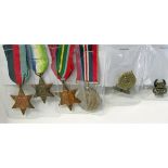 WWI Australian Merchant Navy group of four, J Harrison, ’39-’45, Atlantic, Pacific Stars and War