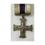 M C Military Cross and ribbon