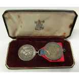 Mixed lot: cased Elizabeth II Imperial Service medal, Ernest Henry Firman together with a BWM,