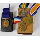 WWI trio comprising, 14-15 Star, BWM and Victory Medals to DA8862 C Waters, DHRNR, together with a
