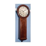 Last quarter of the 18th century mahogany cased Norwich tavern clock, Thomas Church - Norwich, the