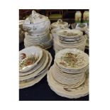 Good quantity Royal Doulton Hampshire pattern table wares, to include soup tureen, covered vegetable