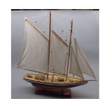 Reproduction two mast yacht