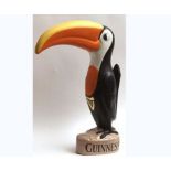 Guinness Interest – a 1960s freestanding fibreglass toucan in full colour, produced by Carlton
