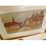 WILLIAM EDWARD MAYES, SIGNED, DATED 1903, PAIR OF WATERCOLOURS, Norfolk Views, 10" x 16" (2)