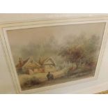 HOLMES EDWIN CORNELIUS WINTER (W ROWLAND), SIGNED LOWER RIGHT, PENCIL AND WATERCOLOUR, Rural