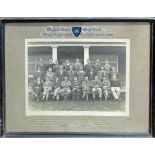 Collection of five various Oxford University golf club team portrait photographs, all circa 1927/29,