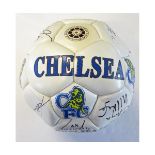 Chelsea Football Club signed football, (Official Chelsea FC product), various players' signatures, 7