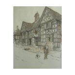 CECIL ALDIN Middle House Inn artist's proof with publisher's blind stamp, published by Eyre &