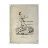 AFTER I R CRUIKSHANK ENGRAVED BY P ROBERTS "Hickman"; "Bill Neate"; "John Martin"; "Garrell"; "