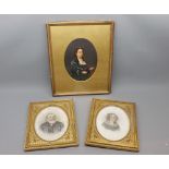 HUSTON AND KURTZ, NEW YORK WITH W W SCOTT, INSCRIBED BY BOTH AND DATED 1867, PAIR OF OILS OVER