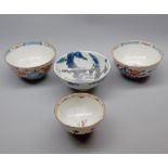 Mixed Lot: 19th century Chinese blue and white bowls and dishes,(many chips and knocks