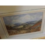 W H HUNT, SIGNED AND DATED 1876 LOWER LEFT, WATERCOLOUR, Country Landscape, 7" x 10"